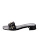 Louis Vuitton LV Monogram Leather Slides