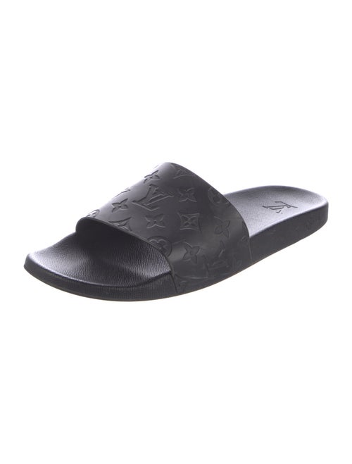 Louis Vuitton LV Monogram Rubber Slides