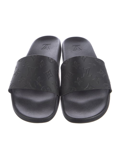 Louis Vuitton LV Monogram Rubber Slides