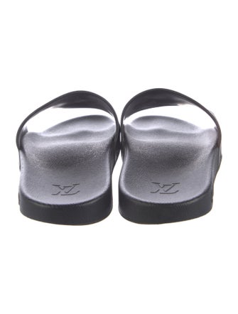 Louis Vuitton LV Monogram Rubber Slides