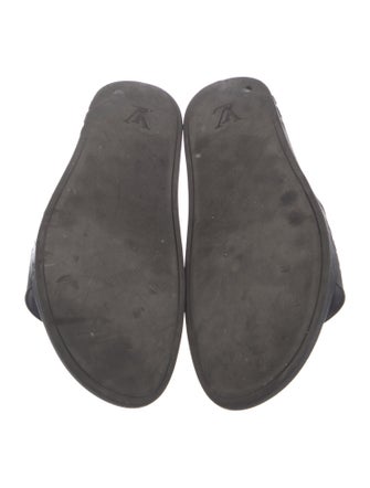 Louis Vuitton LV Monogram Rubber Slides