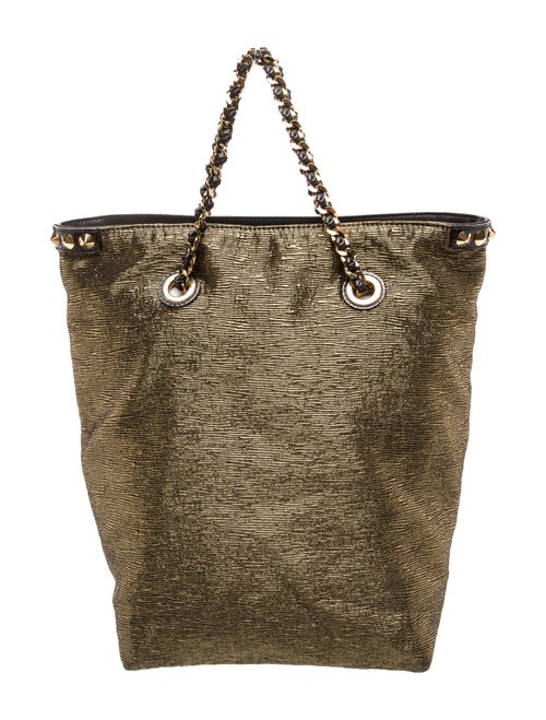 Louis Vuitton Canvas Metallic Jacquard Double Jeu