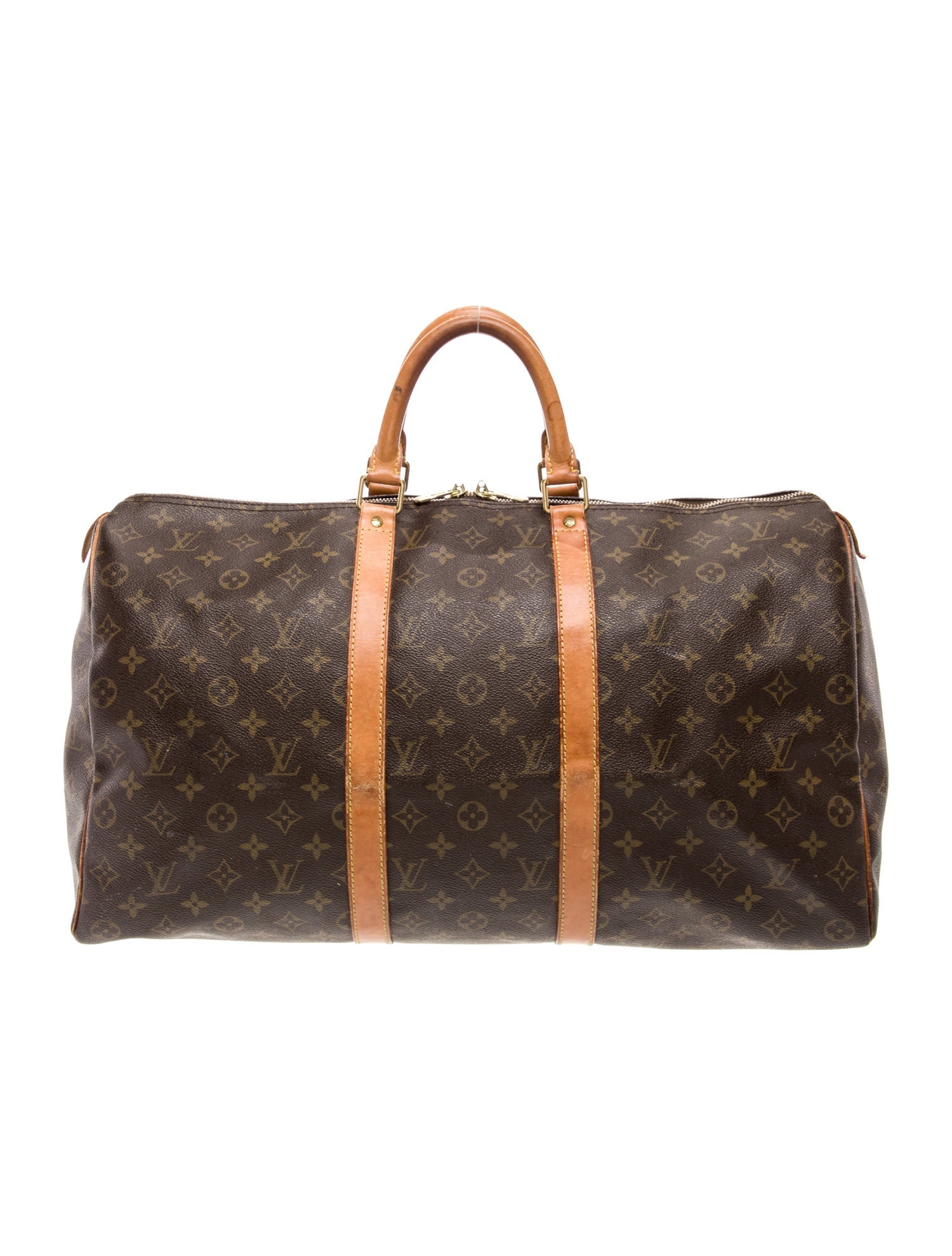 Louis Vuitton LV Monogram Keepall 55 Vintage