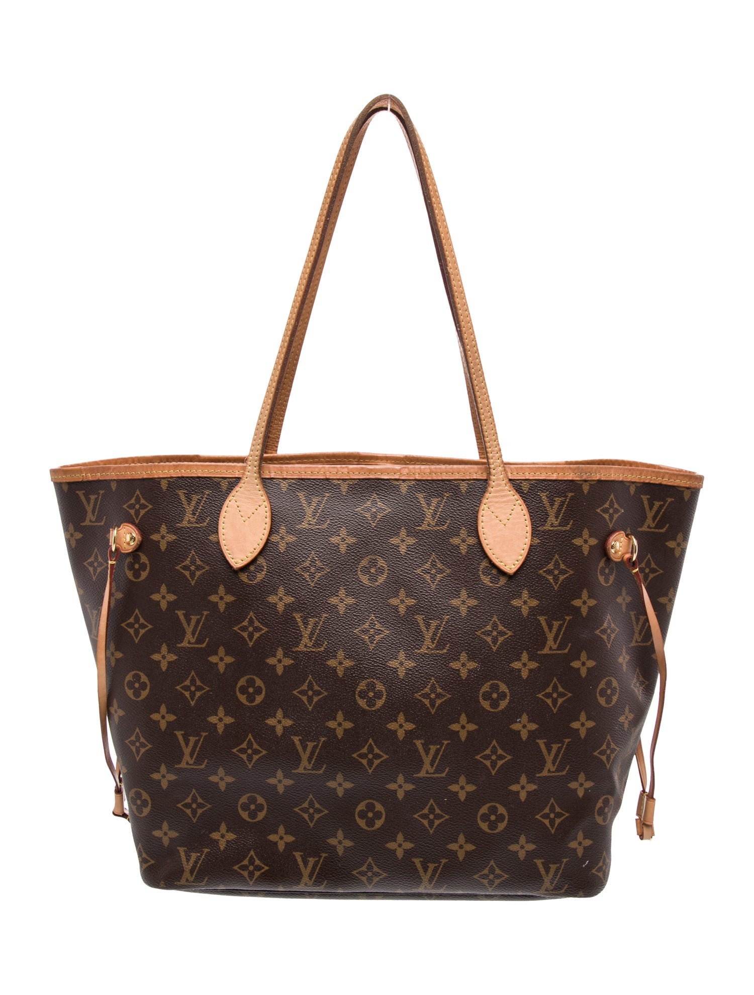 Louis Vuitton LV Monogram Neverfull w/Pouch MM