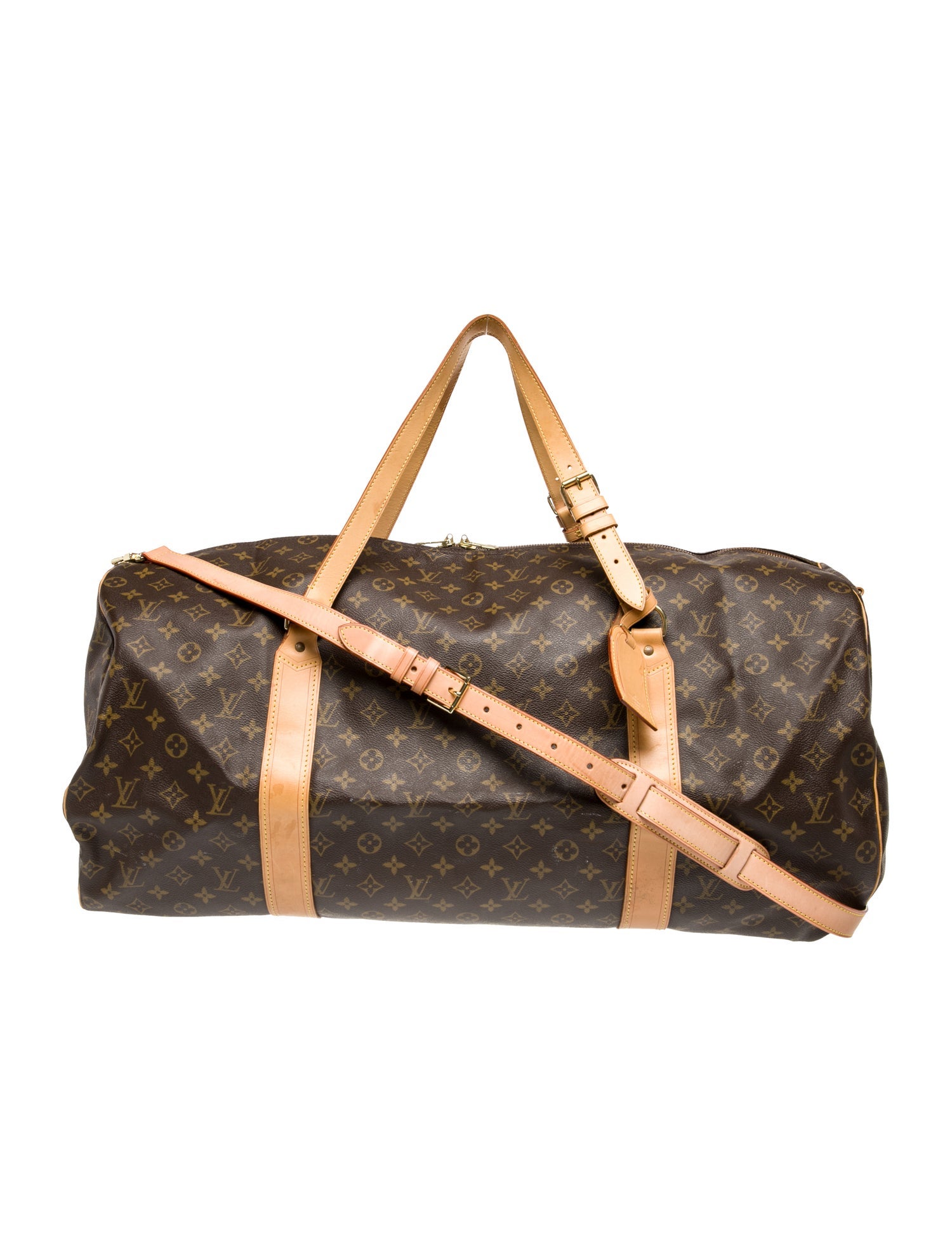 Louis Vuitton Monogram Keepall Bandouliere 55 Vintage
