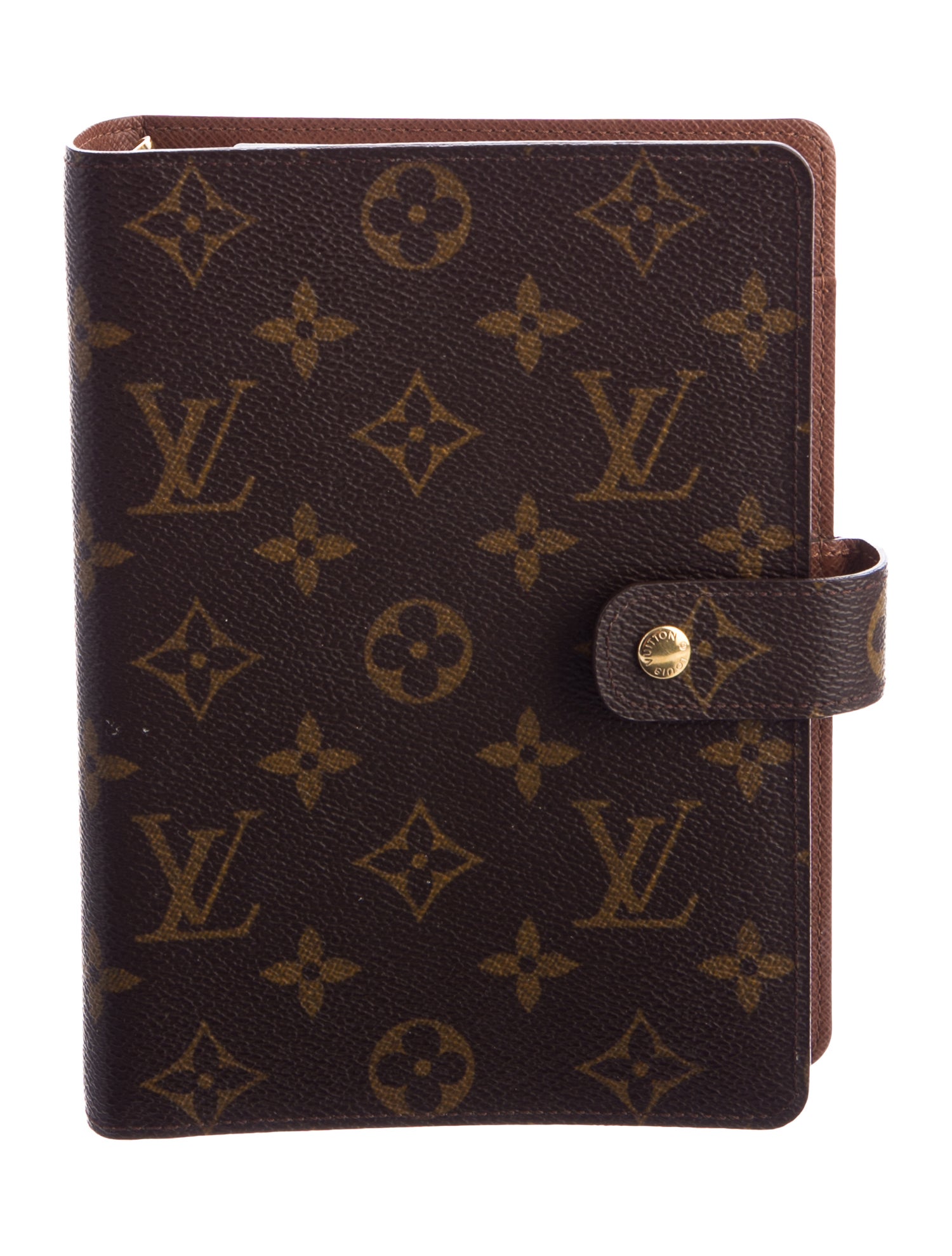Louis Vuitton Monogram Medium Ring Agenda Cover
