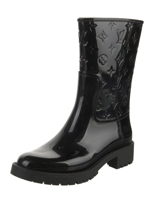Louis Vuitton LV Monogram Rubber Rain Boots