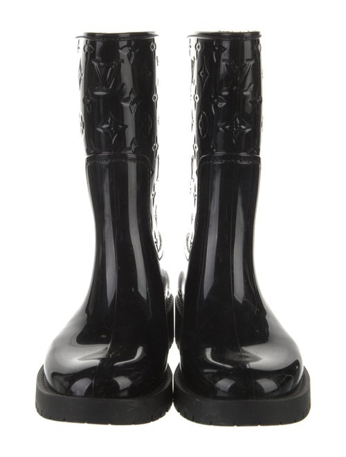Louis Vuitton LV Monogram Rubber Rain Boots