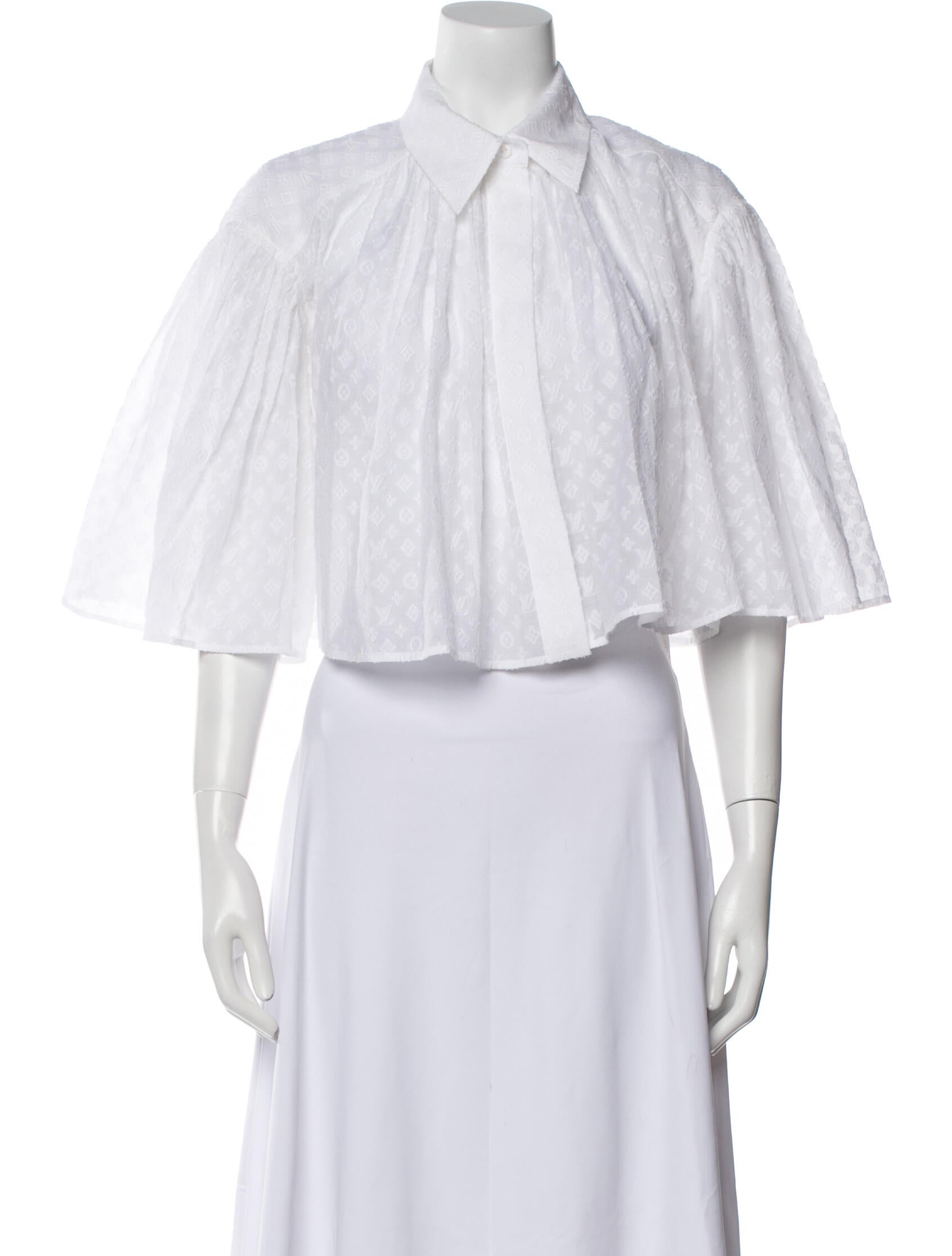 Louis Vuitton 2024 Fil Coupé Cape Crop Top