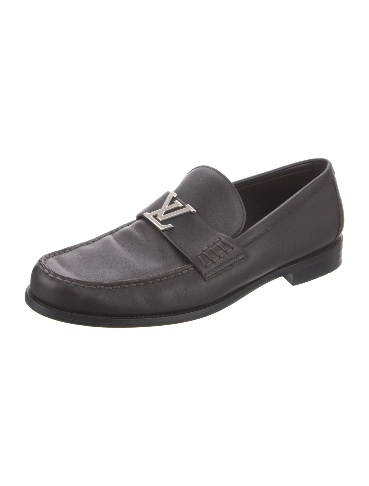 Louis Vuitton Leather Loafers