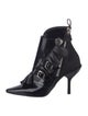 Louis Vuitton Leather Ruffle Embellishment Boots