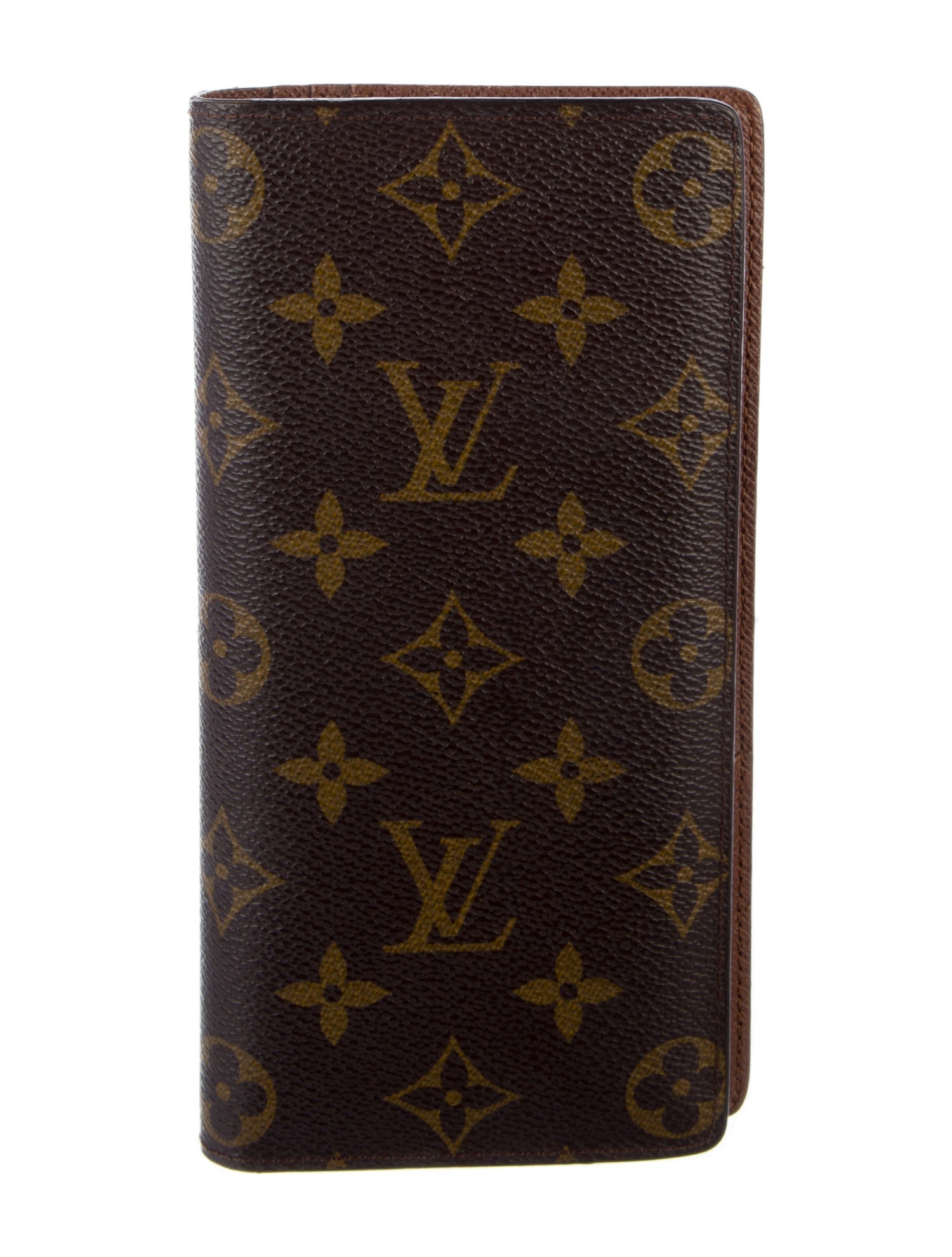 Louis Vuitton LV Monogram Coated Canvas Brazza Wallet