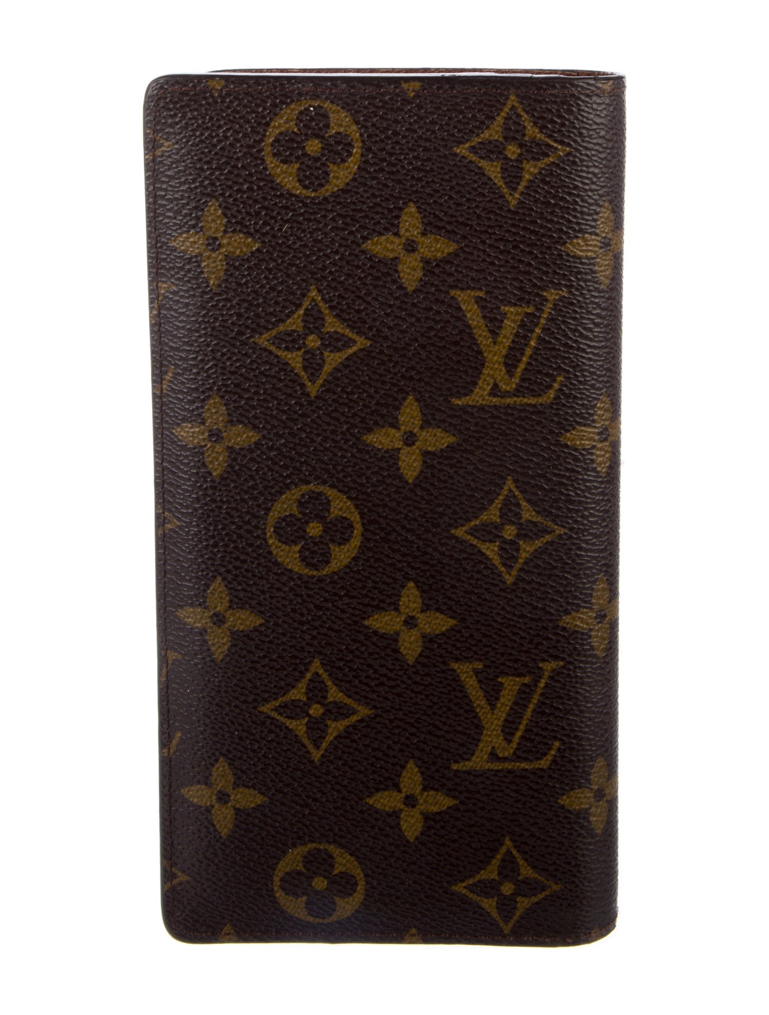 Louis Vuitton LV Monogram Coated Canvas Brazza Wallet