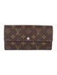 Louis Vuitton 2018 LV Monogram Sarah Wallet