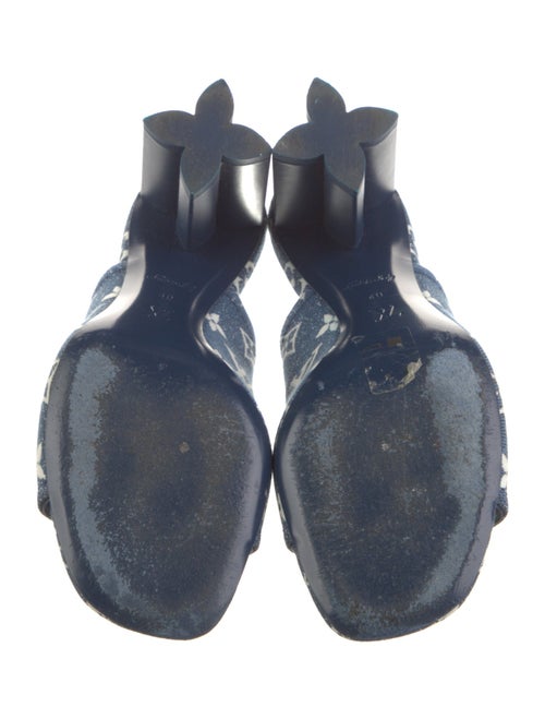 Louis Vuitton LV Monogram Denim Slides