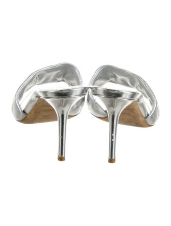 Louis Vuitton LV Monogram Leather Slides