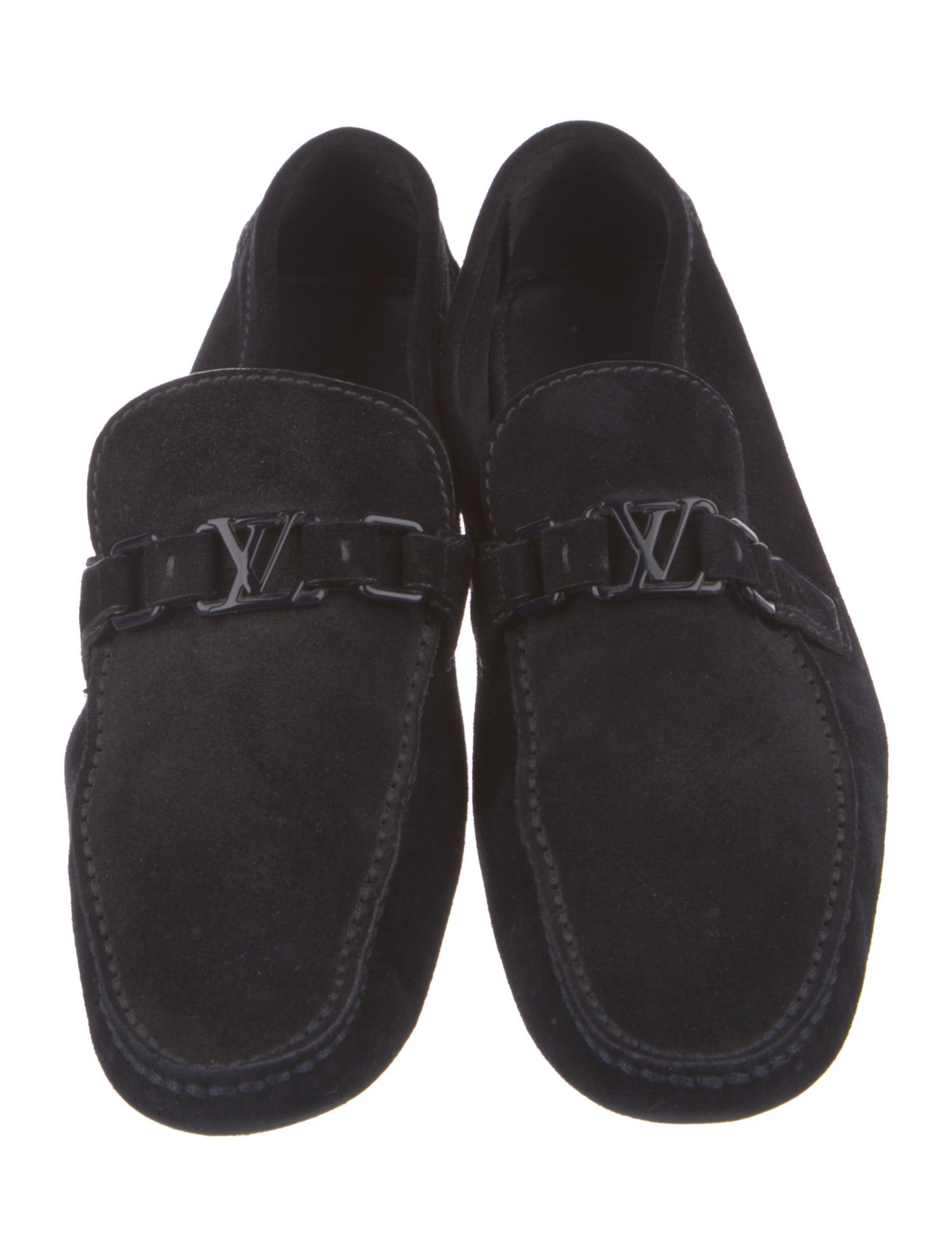 Louis Vuitton Suede Drivers