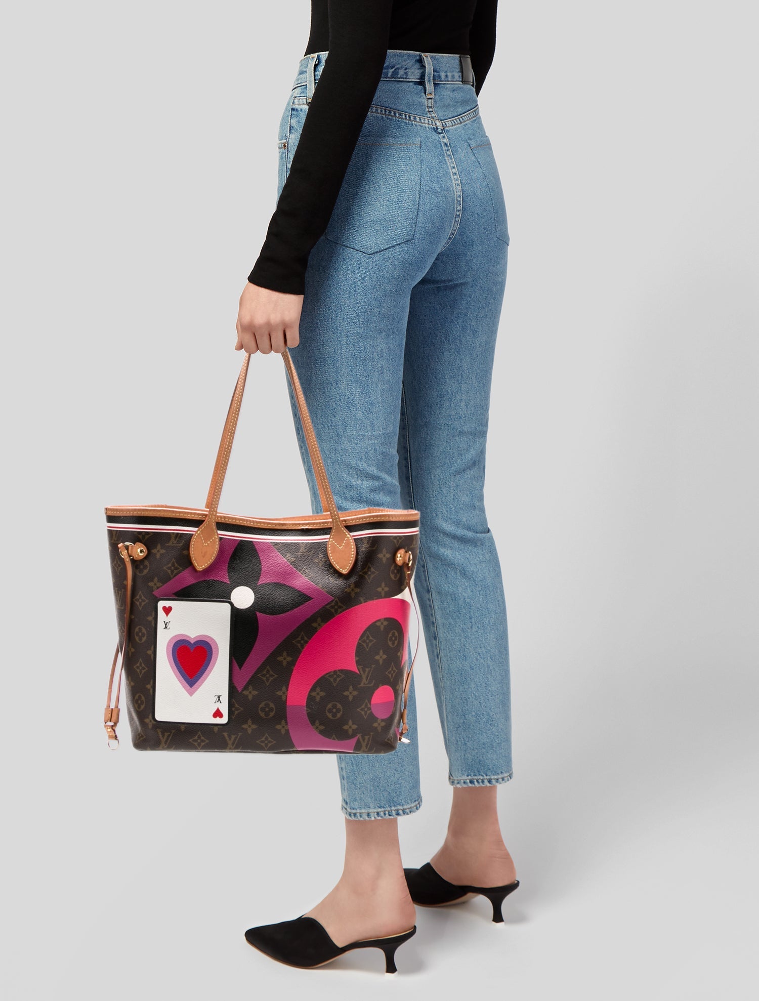 Louis Vuitton Monogram Neverfull w/Pouch MM