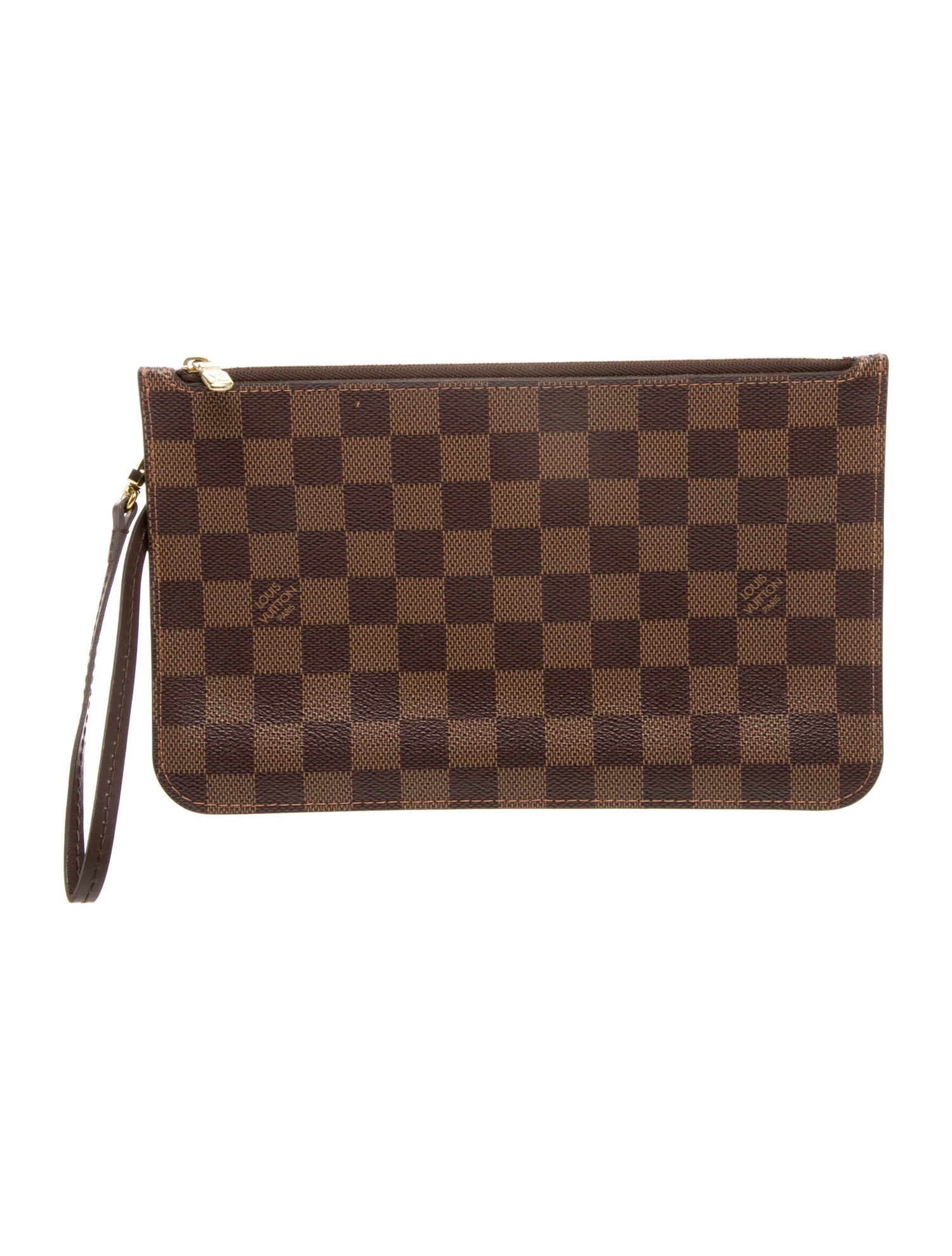 Louis Vuitton Damier Ebene Neverfull Pouch