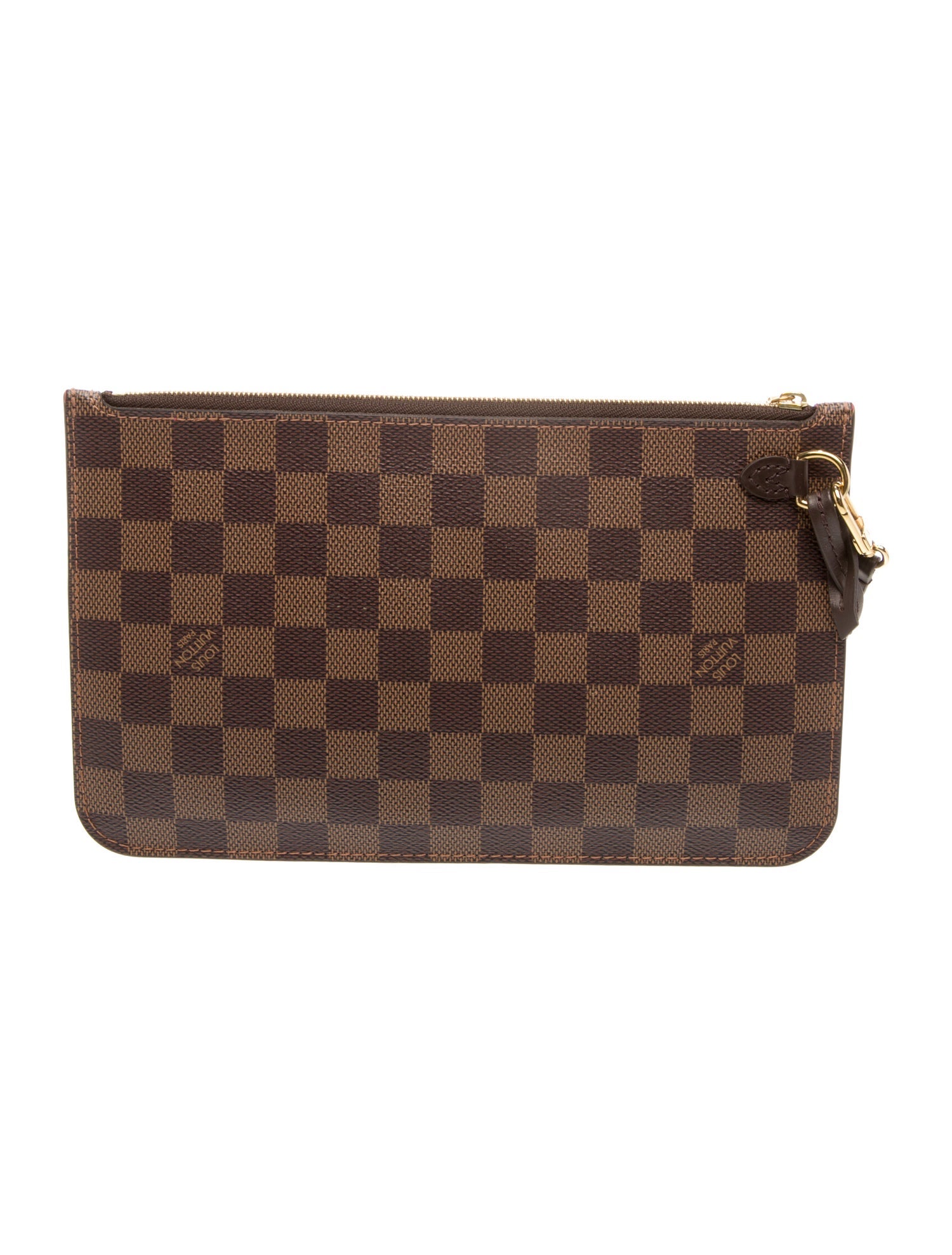 Louis Vuitton Damier Ebene Neverfull Pouch