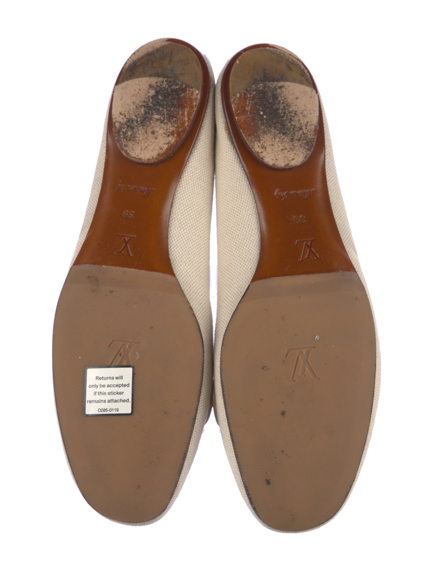 Louis Vuitton 2007 LV Monogram Flats