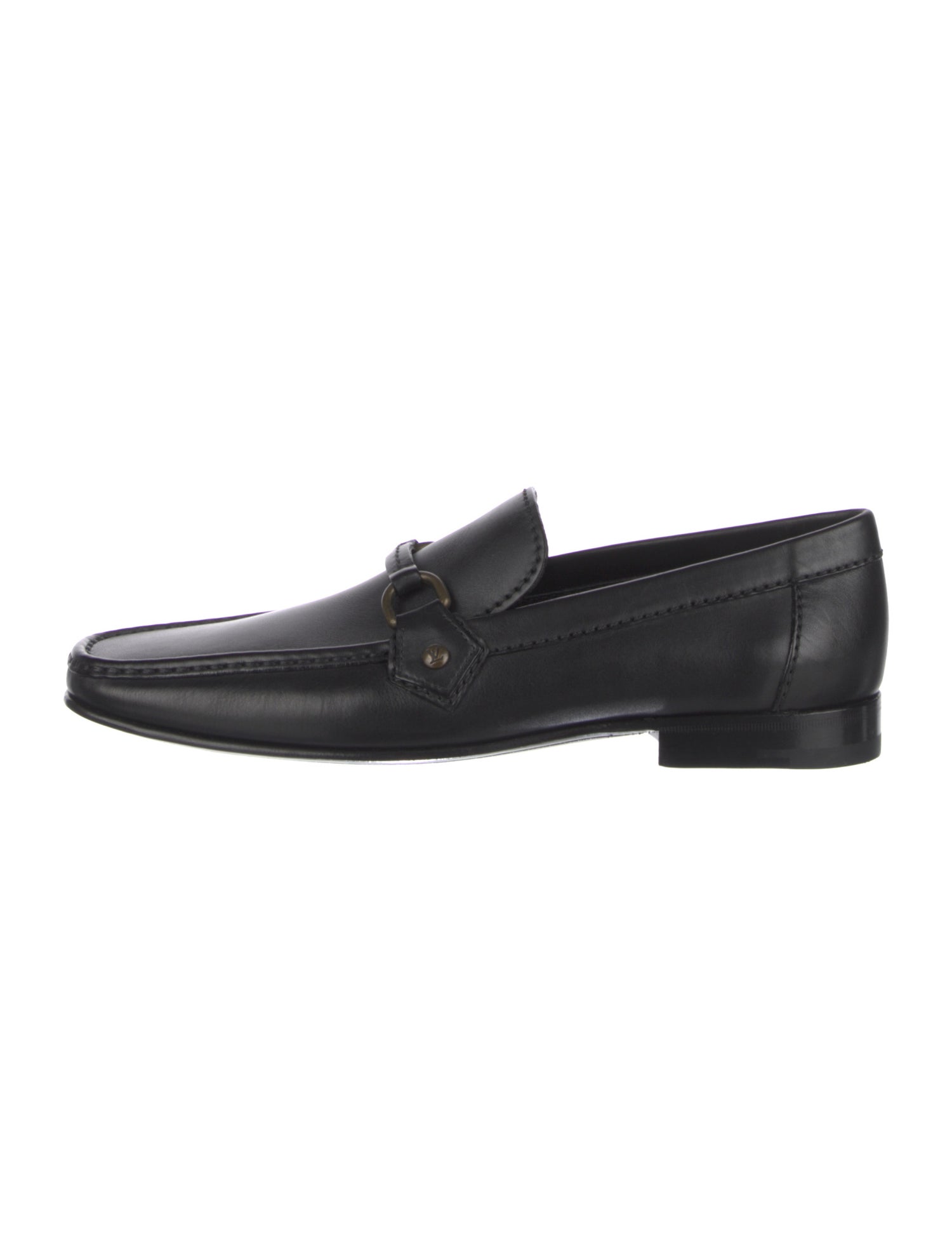 Louis Vuitton LV Monogram Leather Dress Loafers