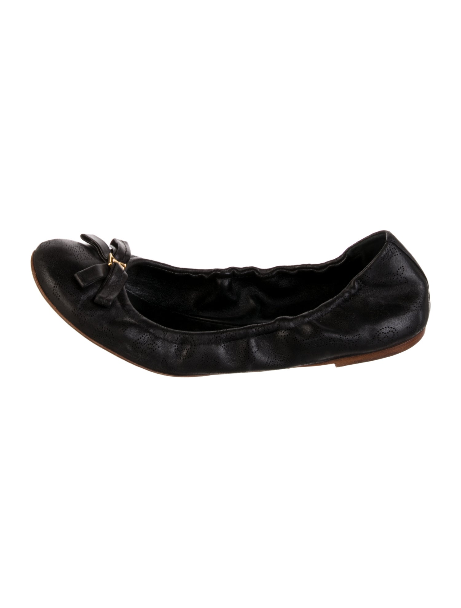 Louis Vuitton Monogram Pattern Leather Ballet Flats