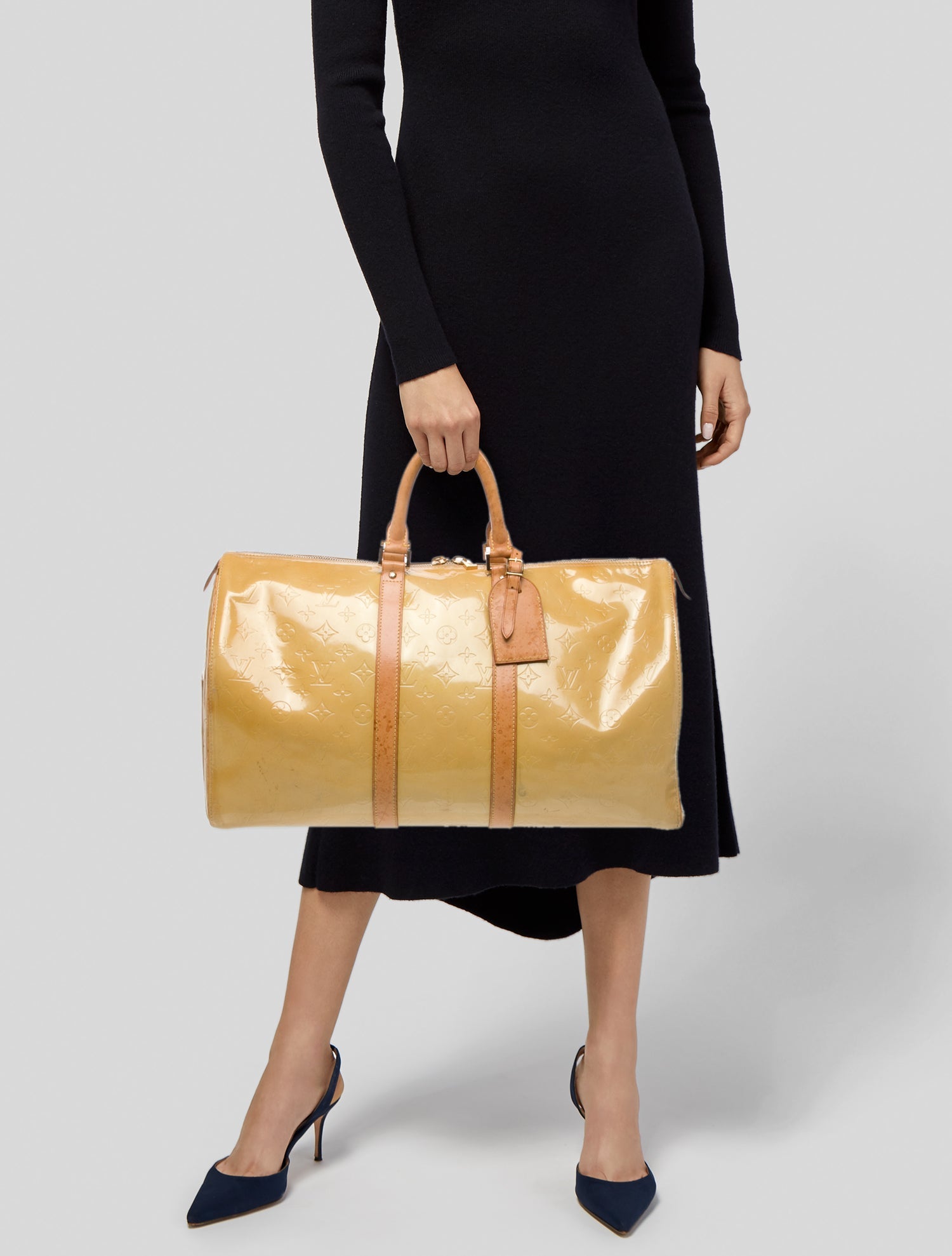 Louis Vuitton Monogram Vernis Keepall 45