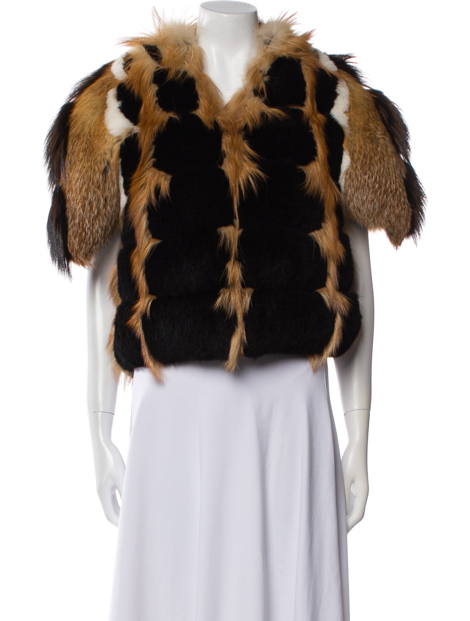 Louis Vuitton 2017 Fox Fur Jacket