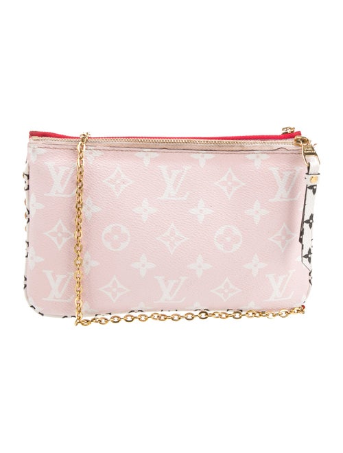 Louis Vuitton Monogram Double Zip Pochette