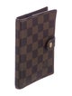 Louis Vuitton Damier Ebene Small Ring Agenda Cover