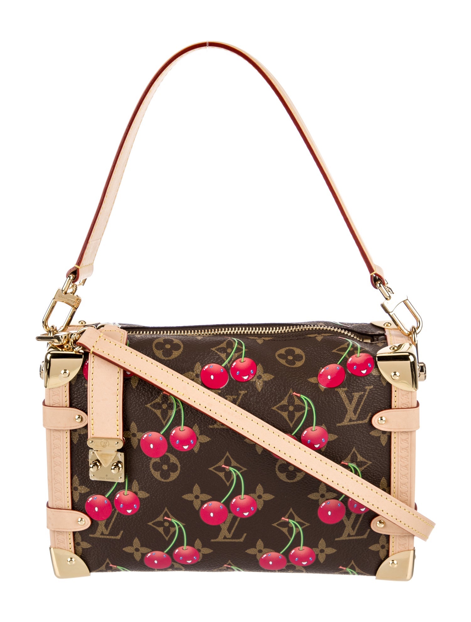 Louis Vuitton LV Monogram x Takashi Murakami Side Trunk MM 2025