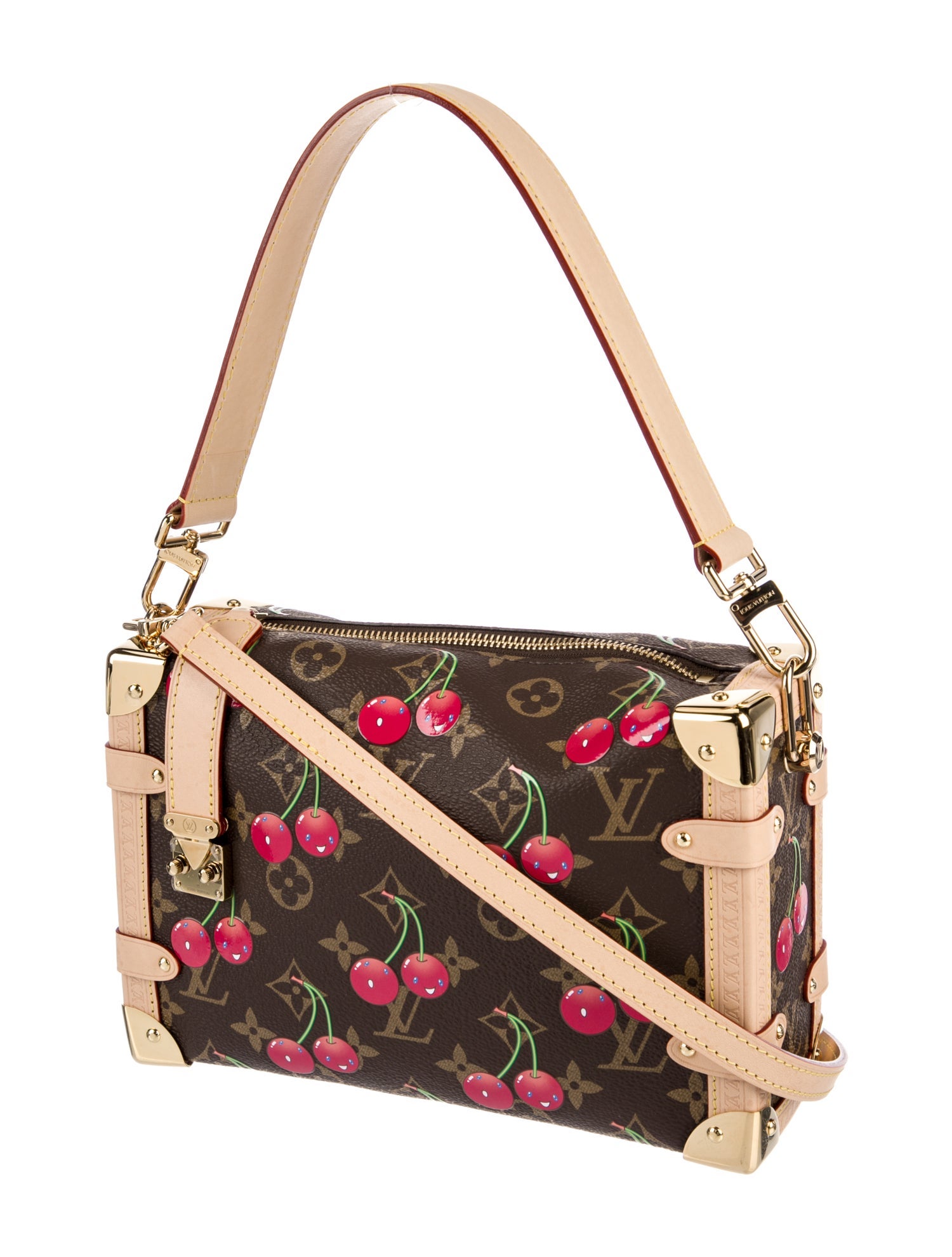 Louis Vuitton LV Monogram x Takashi Murakami Side Trunk MM 2025