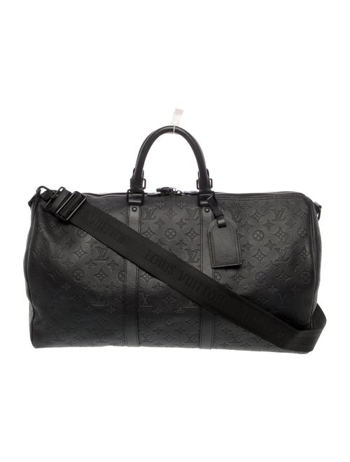Louis Vuitton Monogram Eclipse Keepall Bandouliere 50