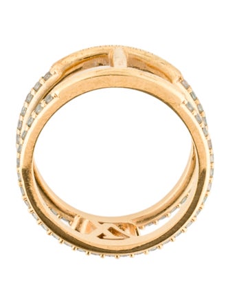 Louis Vuitton Crystal LV Iconic Ring