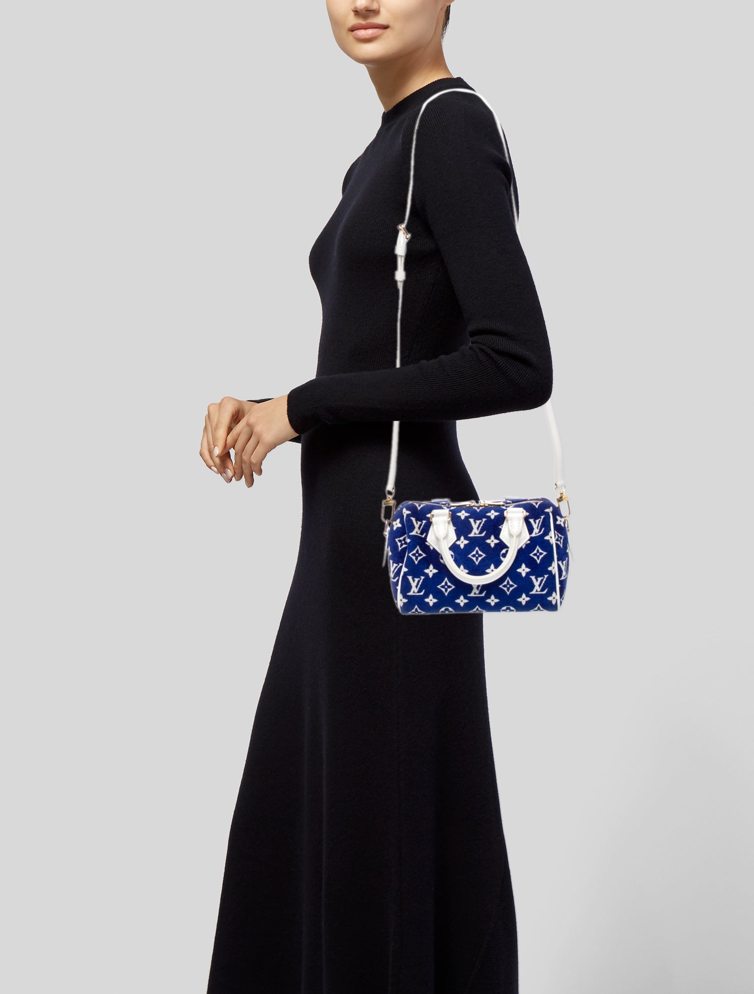 Louis Vuitton Monogram Match Speedy Bandouliere 20