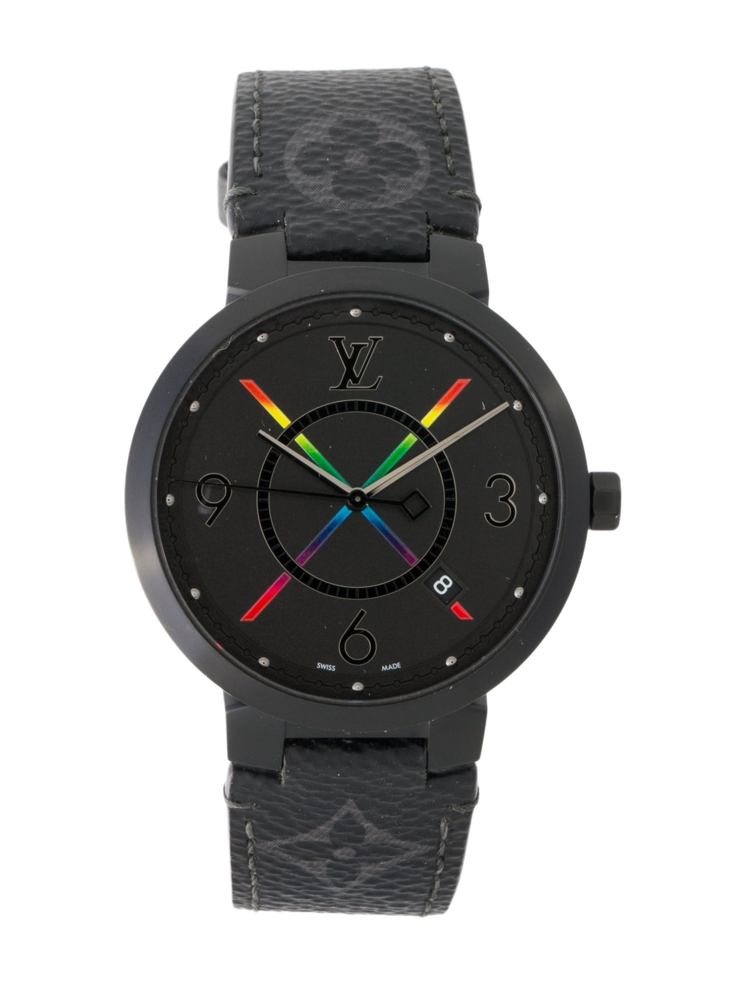 Louis Vuitton Tambour Slim Rainbow Watch