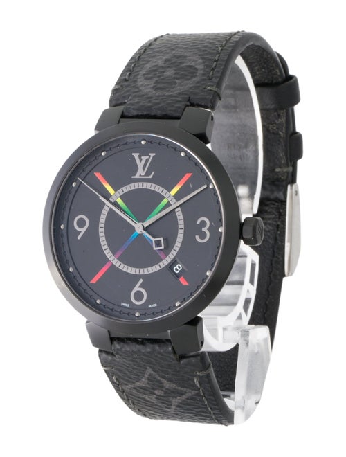 Louis Vuitton Tambour Slim Rainbow Watch