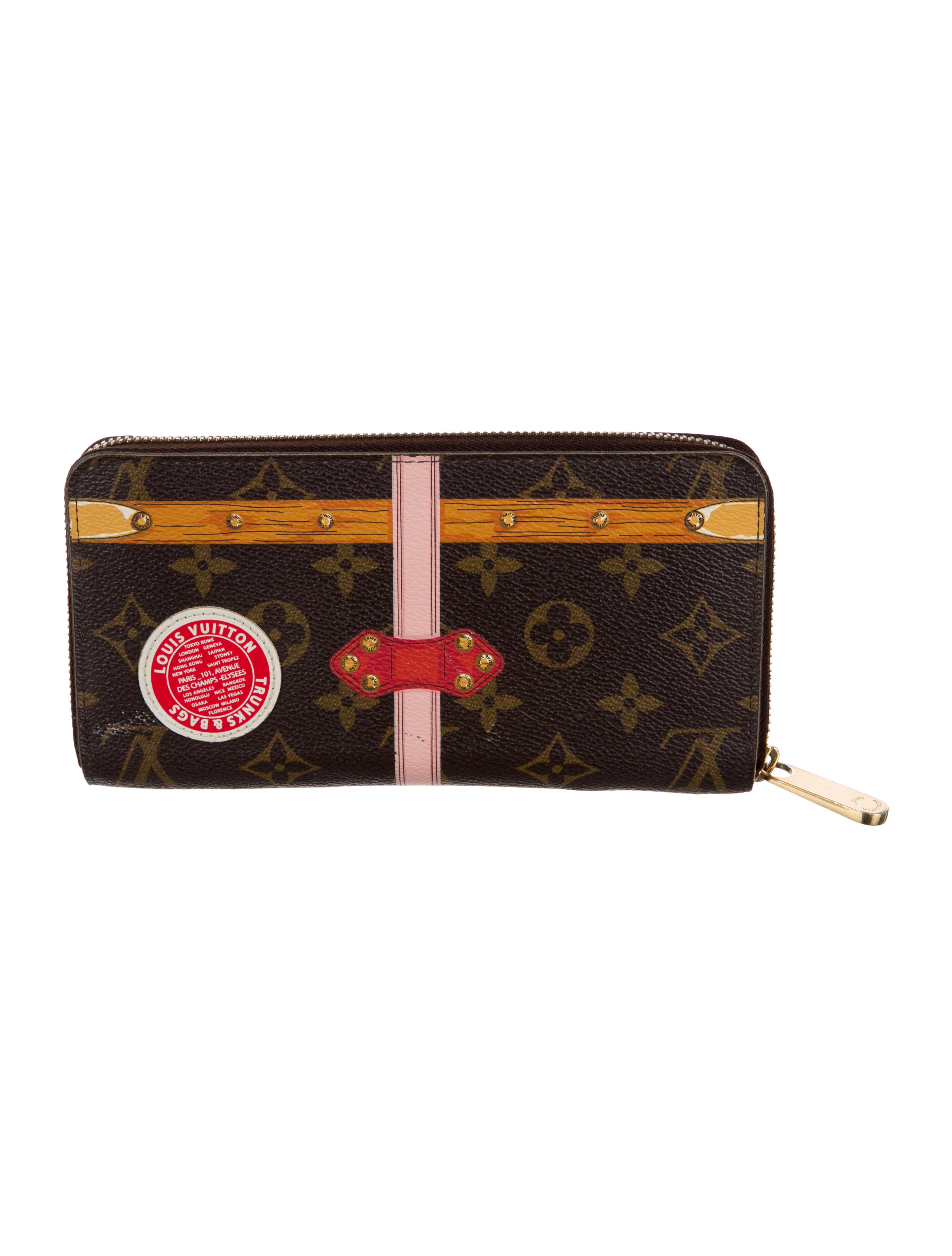 Louis Vuitton LV Monogram Coated Canvas Zippy Wallet