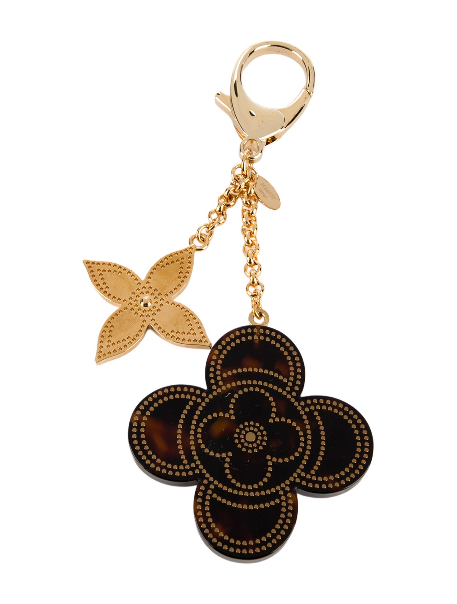 Louis Vuitton Stipply Flower Bag Charm Key Holder