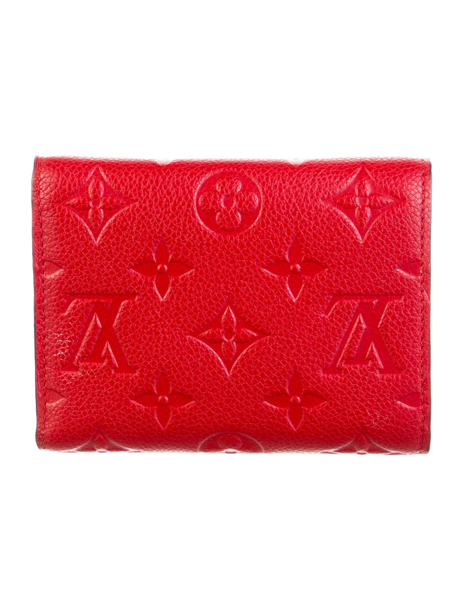Louis Vuitton LV Monogram Empreinte Leather Victorine Wallet