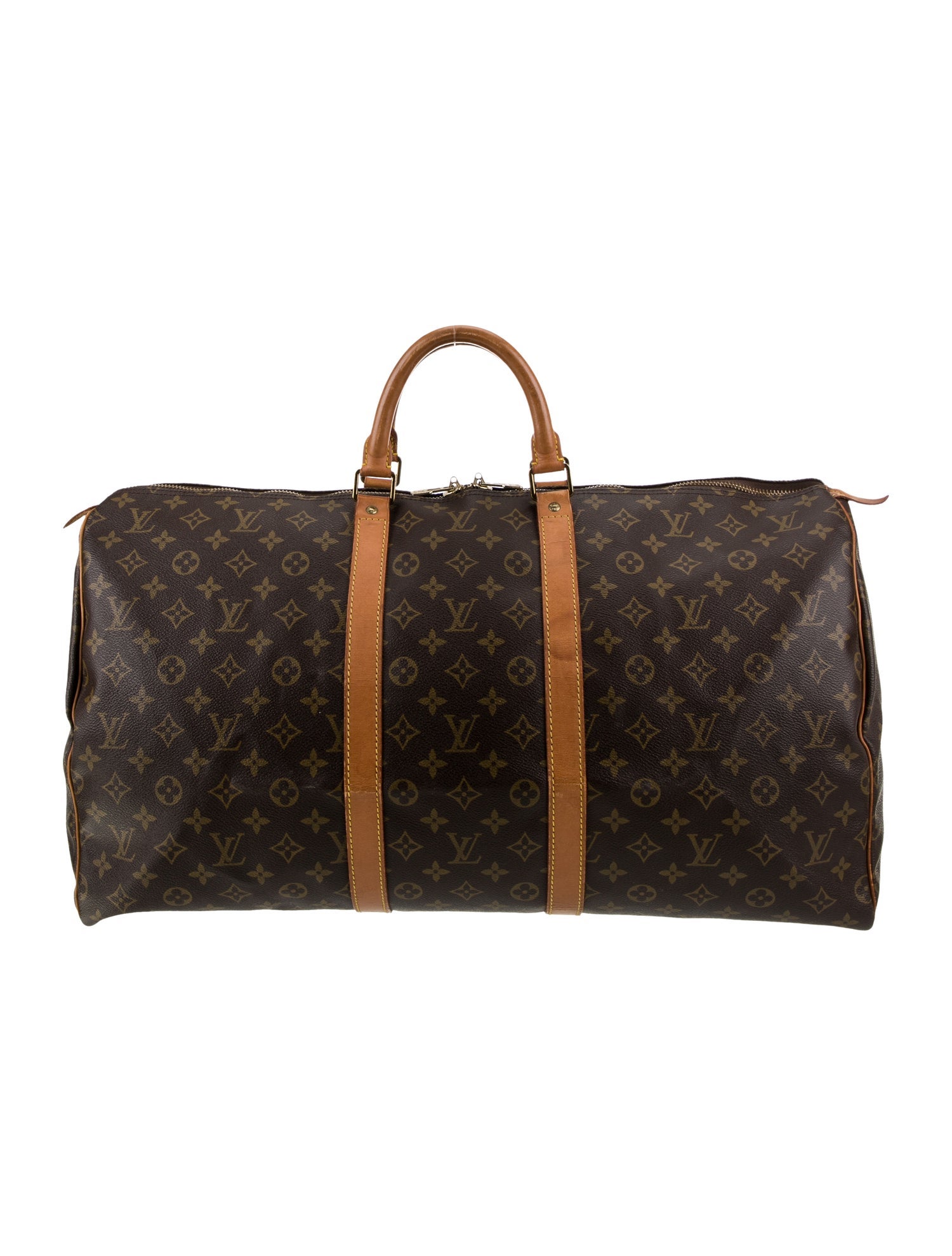 Louis Vuitton LV Monogram Keepall 55 Vintage