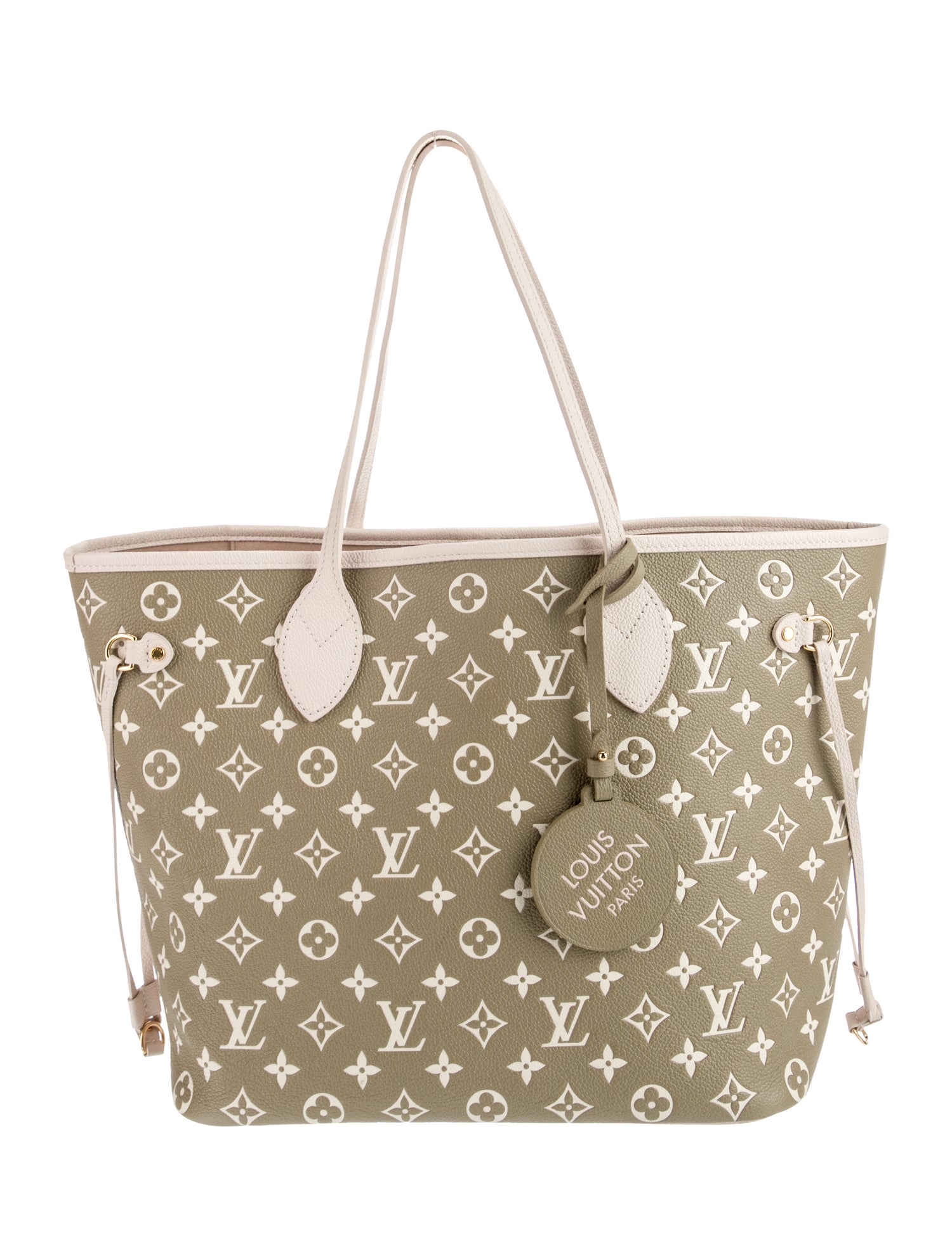 Louis Vuitton LV Monogram Neverfull w/Pouch MM