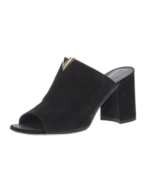 Louis Vuitton Suede Slides