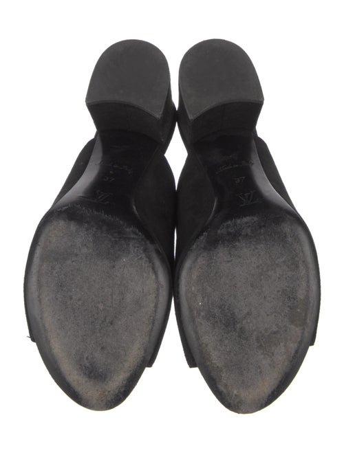 Louis Vuitton Suede Slides