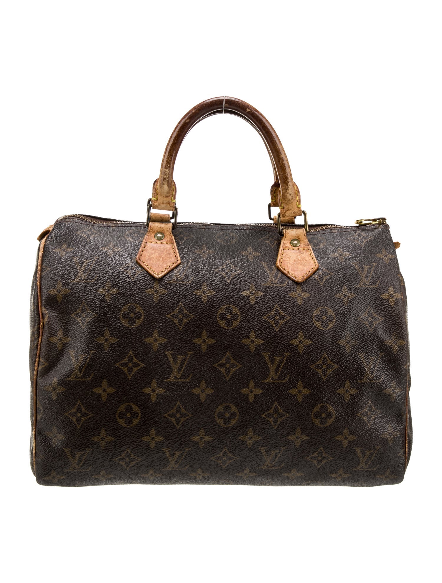 Louis Vuitton LV Monogram Speedy 30 Vintage