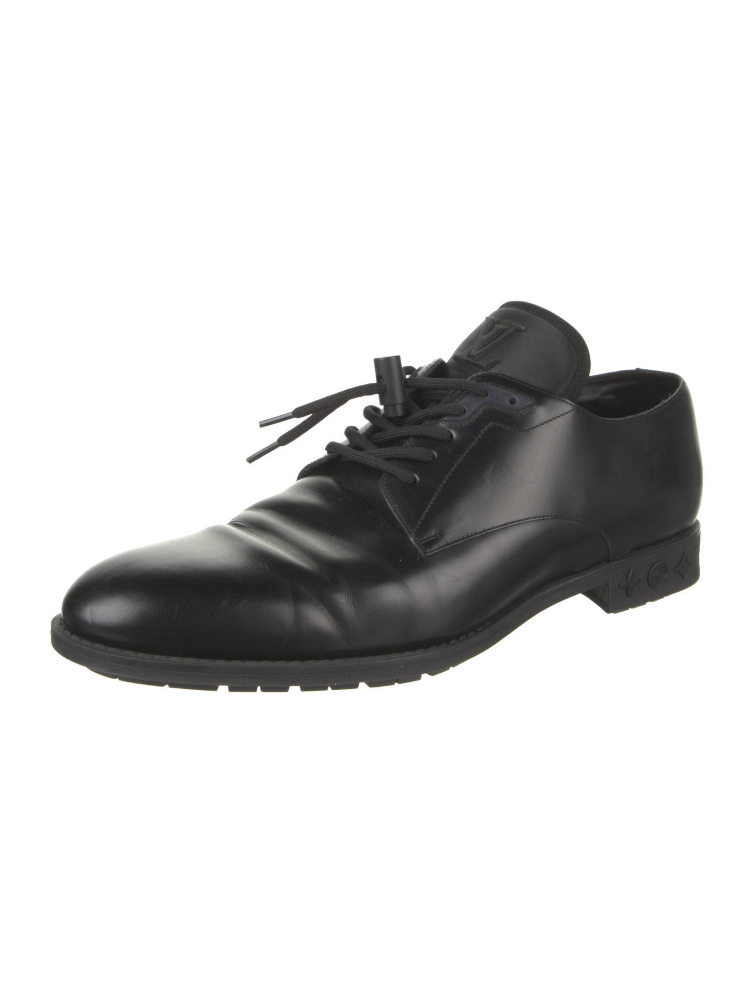 Louis Vuitton Leather Derby Shoes