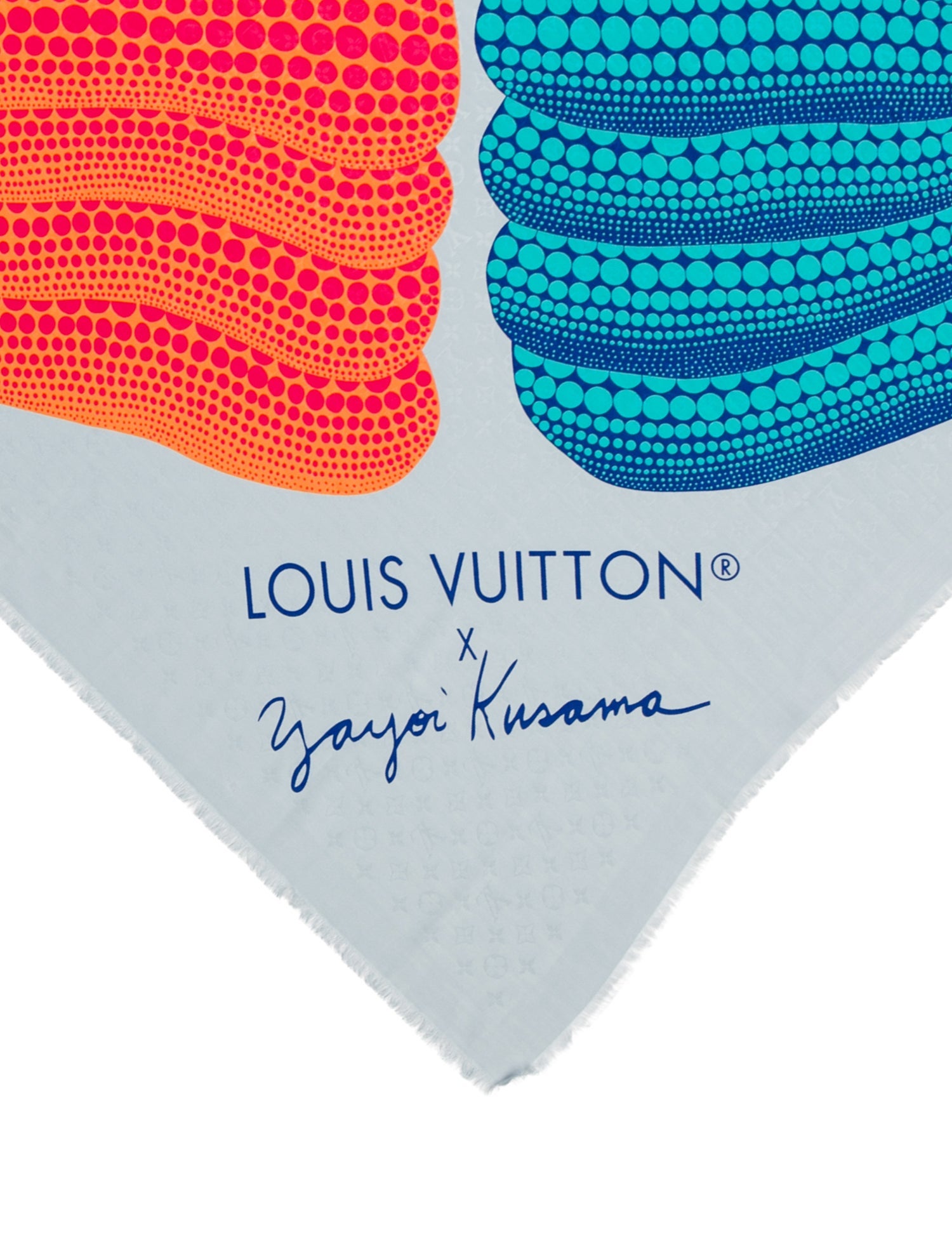 Louis Vuitton x Yayoi Kusama Pumpkin Silk Shawl w/ Tags