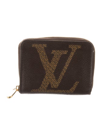 Louis Vuitton 2020 Monogram Giant Pattern Zippy Coin Purse
