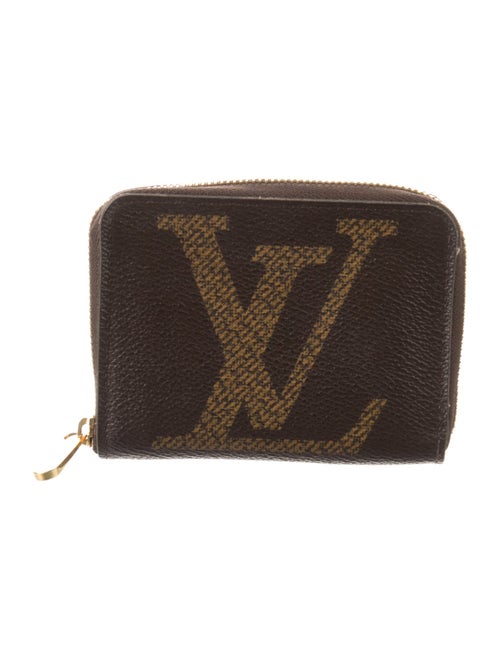 Louis Vuitton 2020 Monogram Giant Pattern Zippy Coin Purse